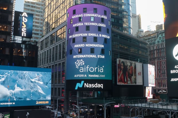 Aiforia nominated Internation star_Nasdaq