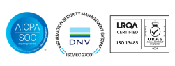 Certification logos