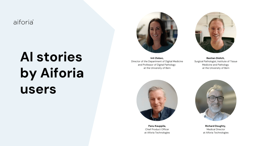 Industry-academia collaboration led to a CE-IVD marked AI solution: Aiforia and University of Bern