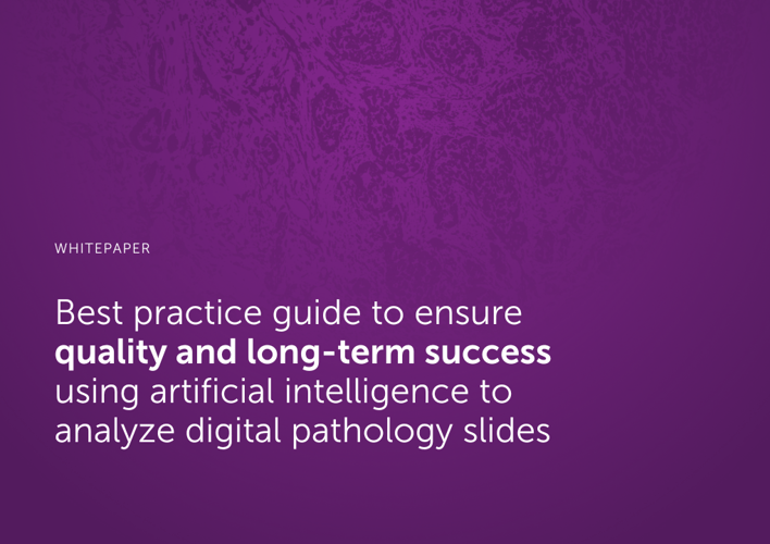Best practice guide to ensure quality and long-term success using artificial intelligence to analyze digital pathology slides