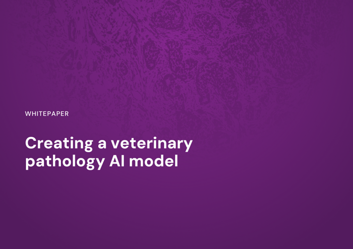 Creating a veterinary pathology AI model